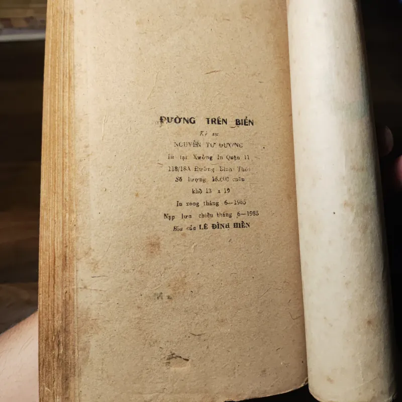 Đường Trên Biển - Ký Sự - Nguyễn Tư Đương - kèm theo bản đồ 1022233