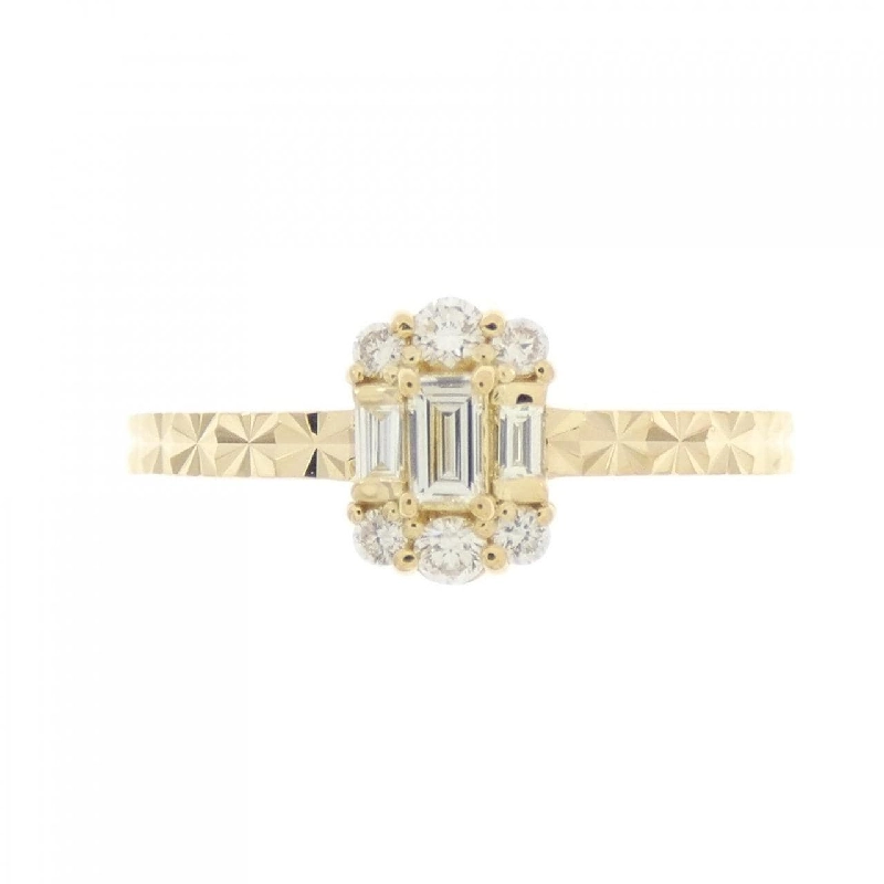 【Sản phẩm mới】Nhẫn kim cương K18YG 0.20CT 673304