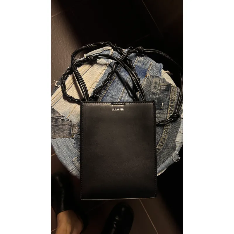 For Sale: Jil Sander Tangle Small Bag – Black  1031830