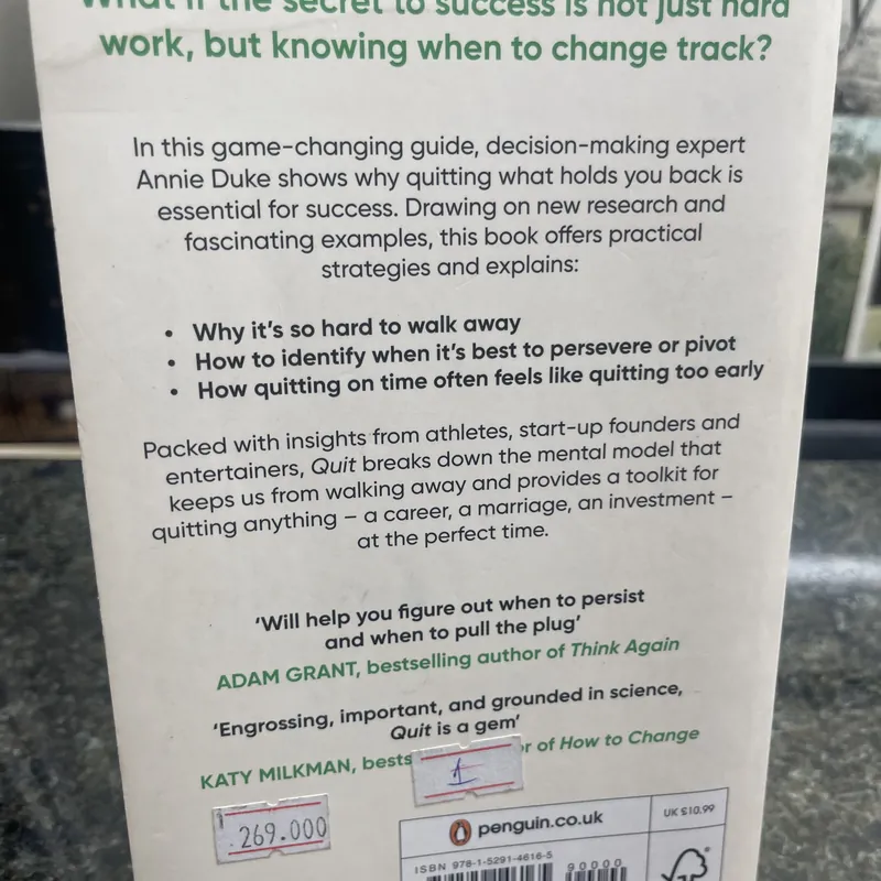 Quit Annie Duke 734148