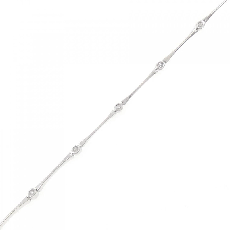 K18WG Vòng tay kim cương 0.05CT - Hàng hiệu Chính hãng 874235