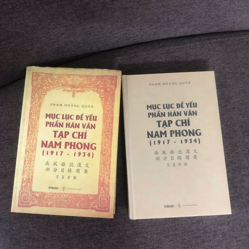 Mục lục đề yếu phần Hán văn Tạp chí Nam Phong (1917–1934) 598866