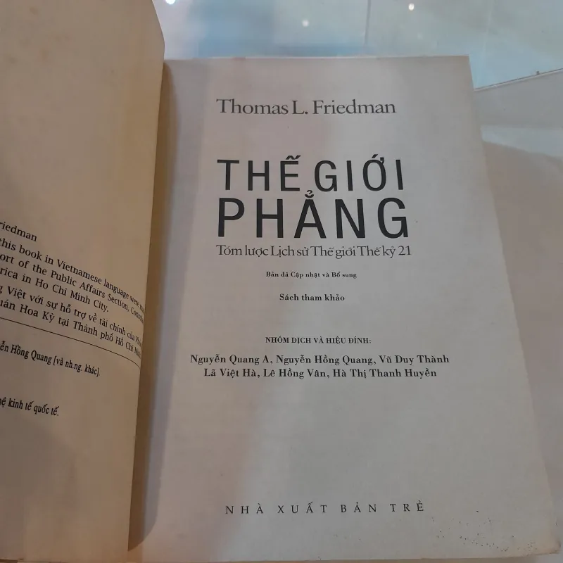 THẾ GIỚI PHẲNG - THOMAS L. FRIEDMAN  1033810