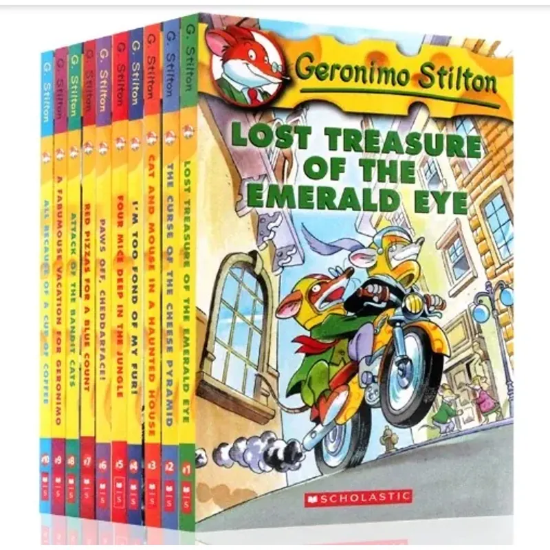 Bộ truyện Geronimo Stilton (combo 10 tập) 565579