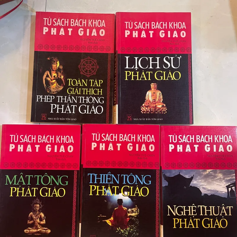 TỦ SÁCH BÁCH KHOA PHẬT GIÁO (5 CUỐN) - NGUYỄN TUỆ CHÂN biên tập 1028932