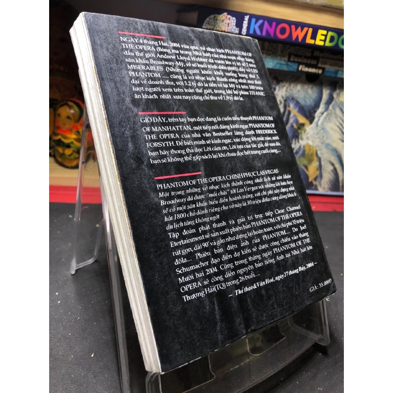 Bóng Ma Manhattan mới 80% ố nhẹ 2002 Frederic Forsyth HPB0906 SÁCH VĂN HỌC 914868