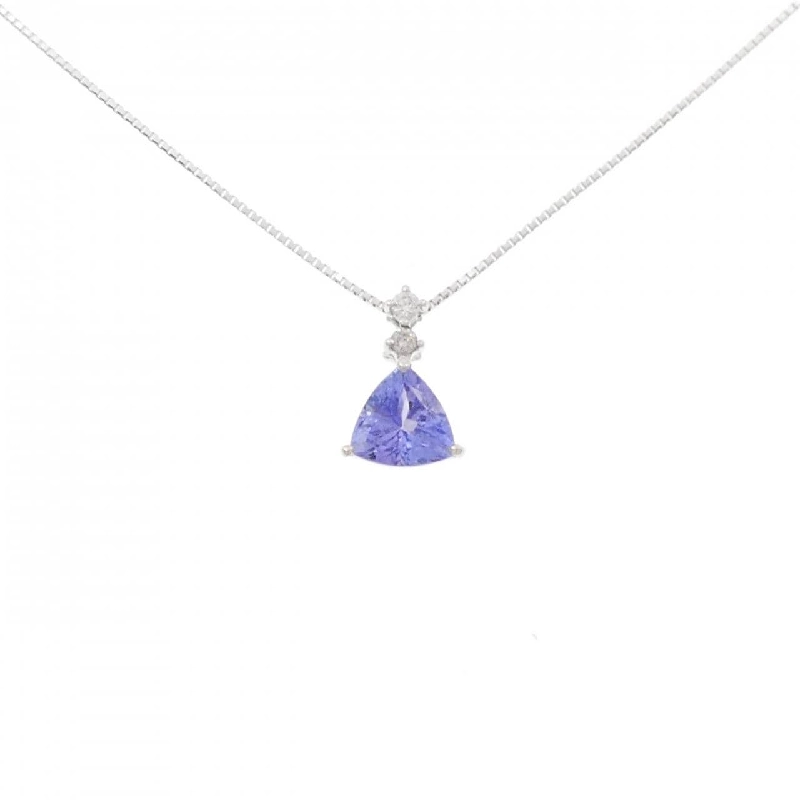K18WG Mặt dây chuyền Tanzanite 1.00CT - Hàng hiệu Chính hãng 861587