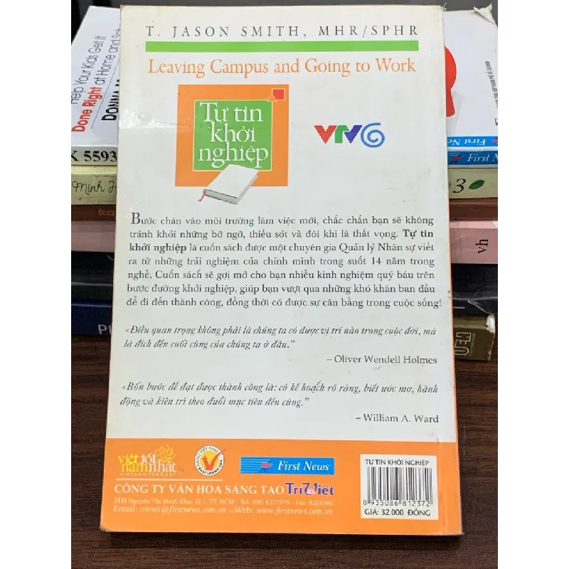 Tư tin khởi nghiệp (Tập 1) – T. Jason Smith, MHR/SPHR 560466