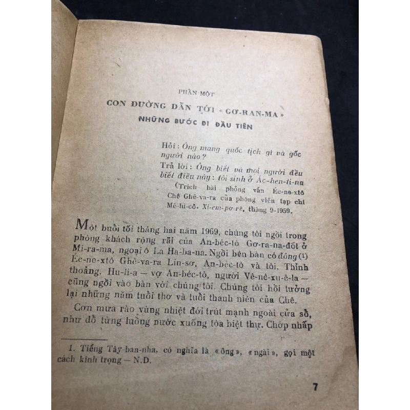 Chê ghêvara 1977 mới 50% ố vàng nặng rách bìa nhẹ Lavoretxki HPB0906 SÁCH VĂN HỌC 915348
