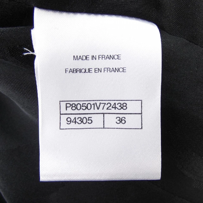 CHANEL LOOK11 P80501V72438 25K Áo khoác không cổ - Hàng hiệu Chính hãng 818456