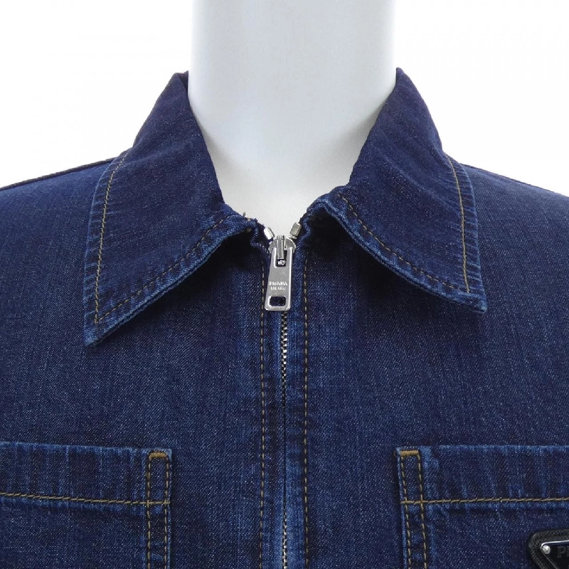 Áo khoác denim PRADA GEB255 SOOO 14PW - Hàng hiệu Authentic 894006