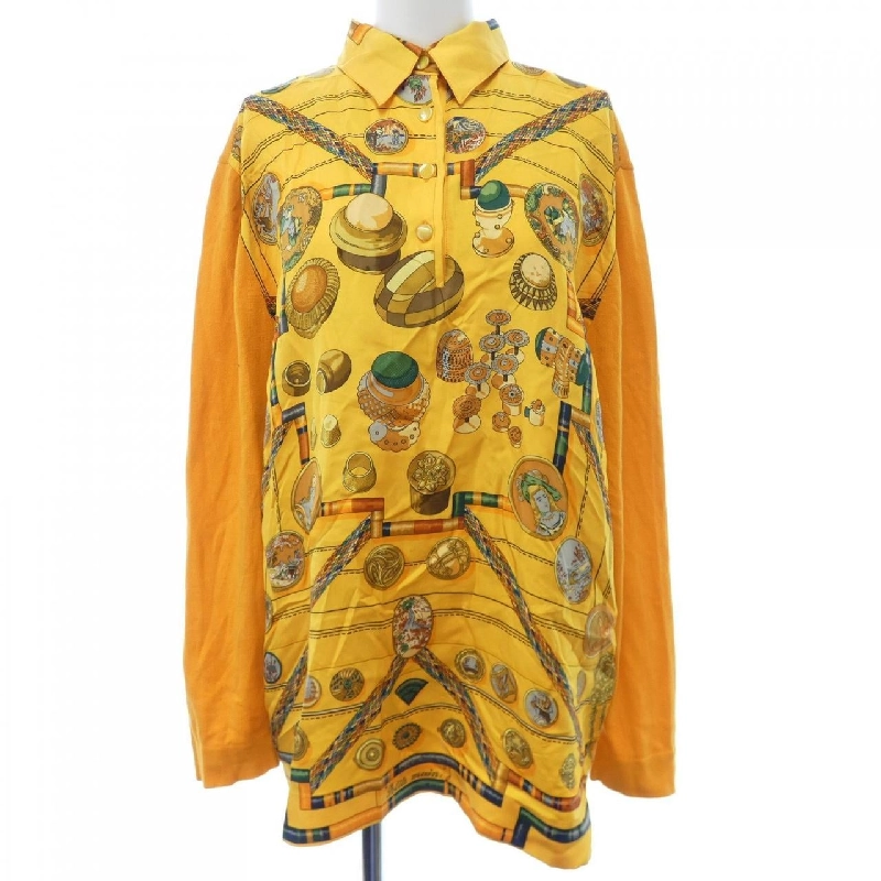 【Mã giảm giá】【Cổ điển】Áo HERMES 636811