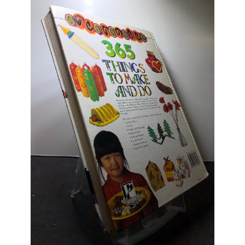 365 Things to Make And Do BÌA CỨNG mới 85% tróc nhẹ Parragon HPB2707 NGOẠI VĂN 458708