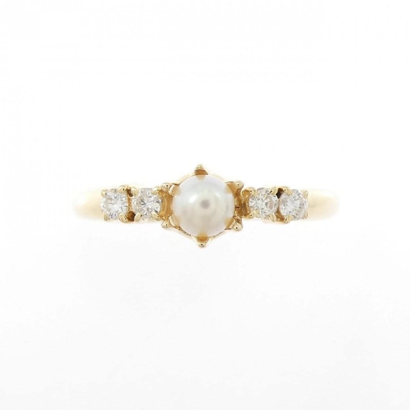 Nhẫn ngọc trai Akoya K18YG 3.5mm - Hàng hiệu Chính hãng 852720