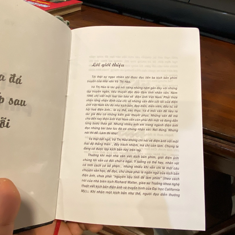KỊCH BẢN PHIM TRUYỆN - VÕ THỊ HẢO (bản bìa cứng có chữ kỹ tác giả) 462778