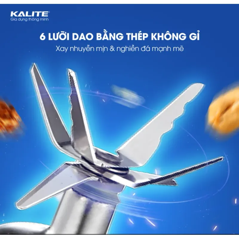 🔥 KALITE KLB630 – Máy xay sinh tố 3 cối, xay nhanh, bền bỉ với động cơ đồng nguyên chất! 708744