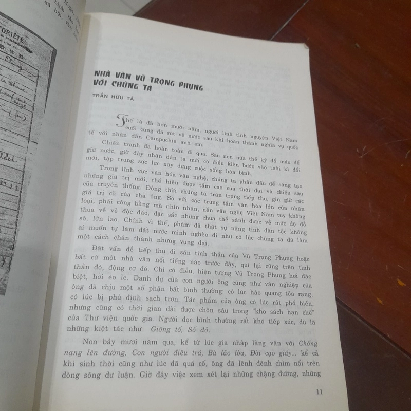 Nhà văn VŨ TRỌNG PHỤNG với chúng ta (GS. Trần Hữu Tá sưu tầm - biên soạn - giới thiệu) 302052