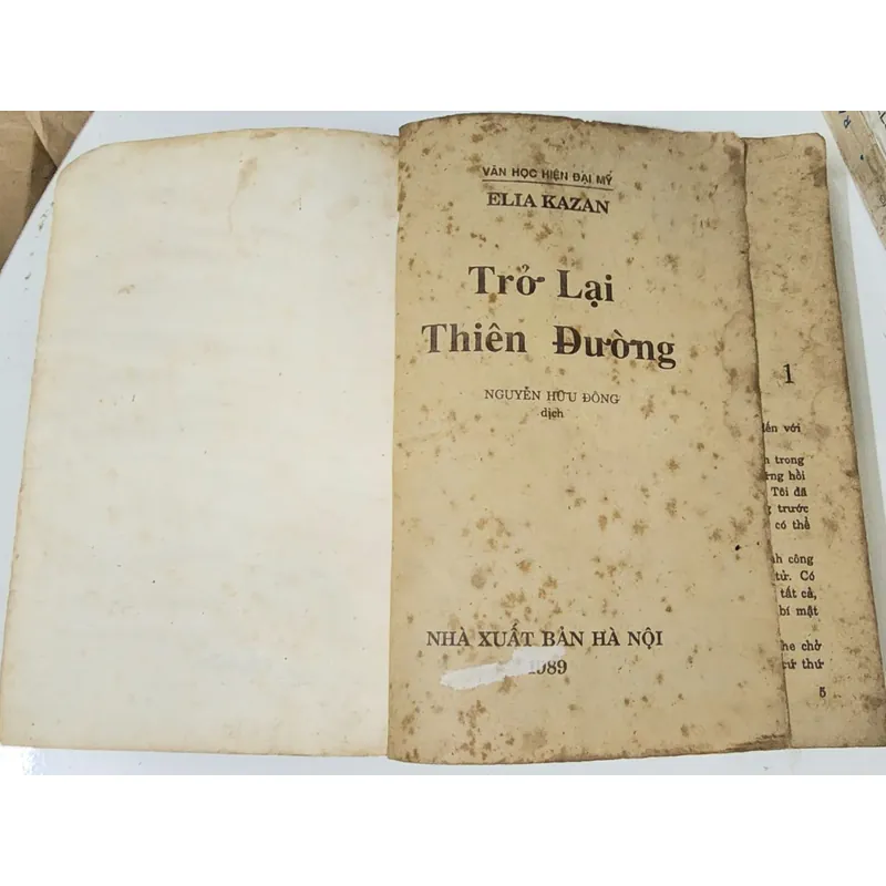 Tiểu thuyết của Elia Kazan: TRỞ LẠI THIÊN ĐƯỜNG (505 trang) 716944