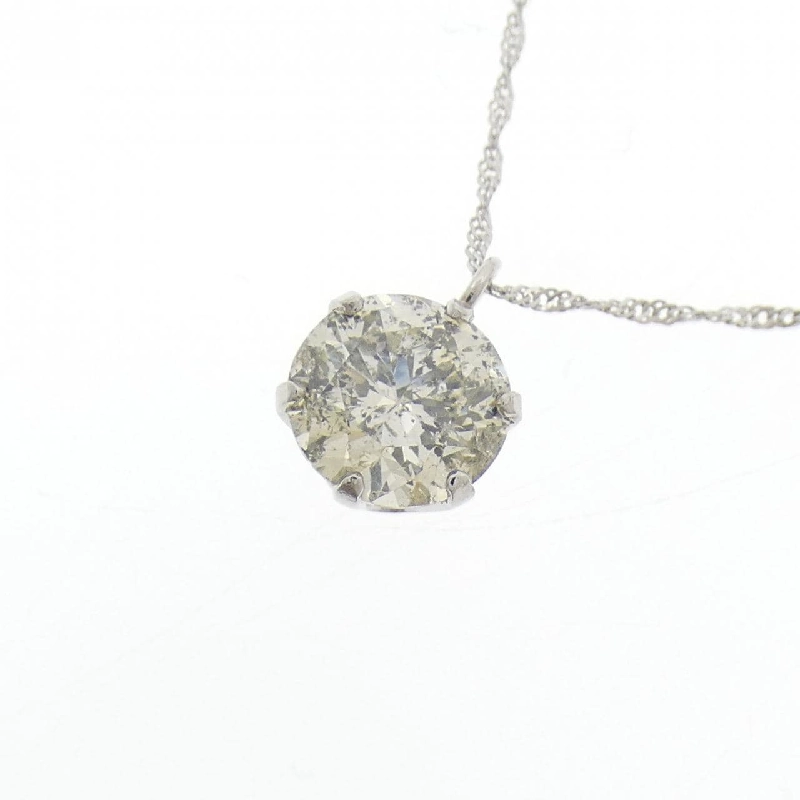 Dây chuyền kim cương Solitaire PT900/PT850 0.90CT - Hàng hiệu Chính hãng 858098