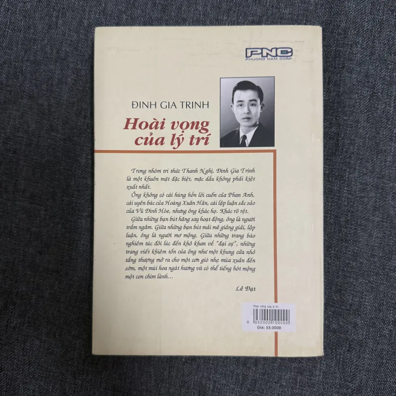 Hoài vọng của lý trí - Đinh Gia Trinh 790751