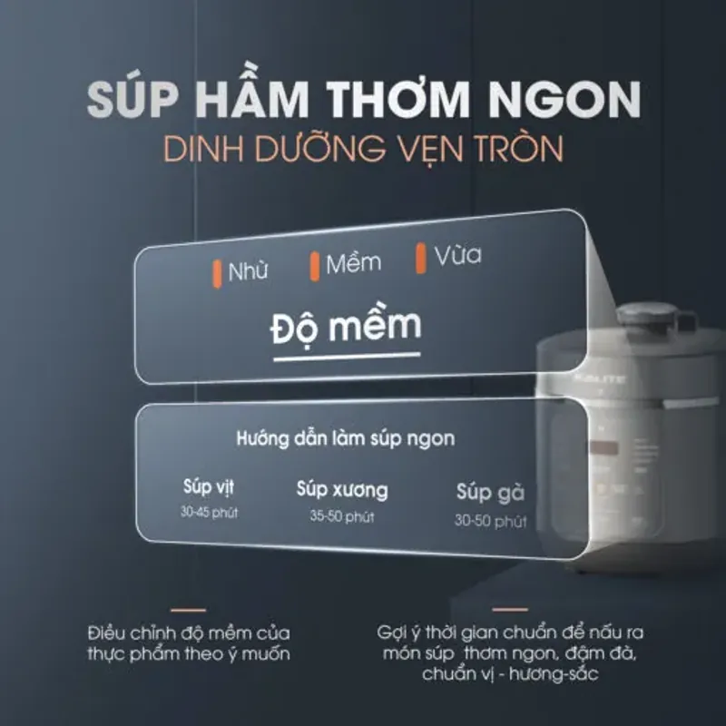 Nồi áp suất đa năng Kalite KPC5001 dung tích 5L chính hãng, mới 100% 573205