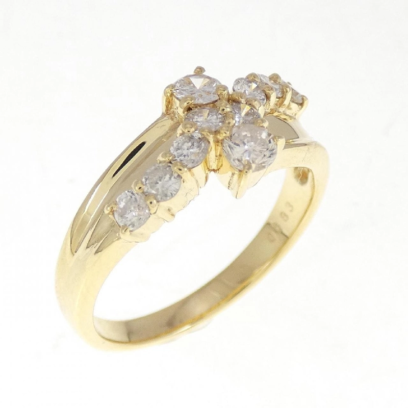 Nhẫn kim cương K18YG 0.683CT - Hàng hiệu chính hãng 859924