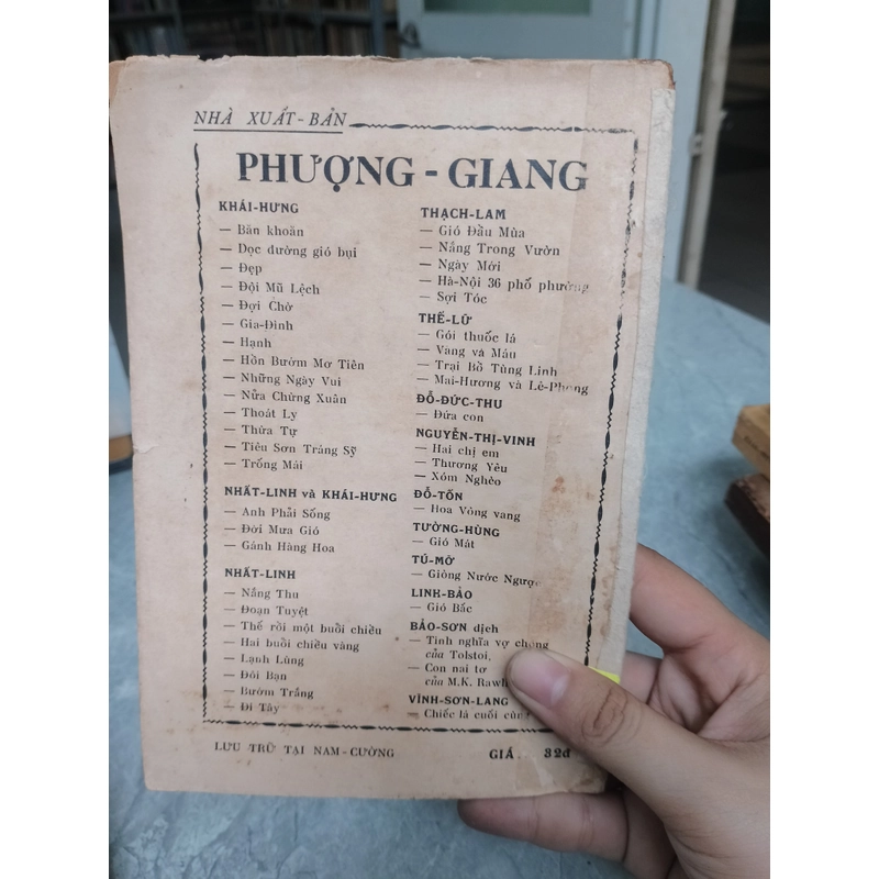 ĐI TÂY - NHẤT LINH 
 520982