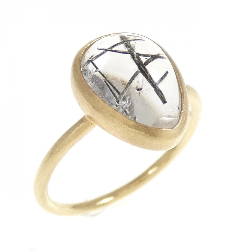 Nhẫn Tourmaline Ink Quartz Agat - Hàng hiệu Authentic 838157