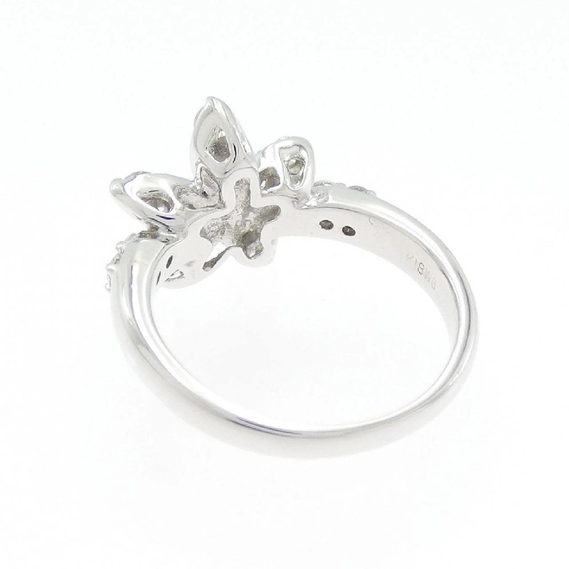 Nhẫn kim cương hoa K18WG 0.50CT - Hàng hiệu Authentic 854772