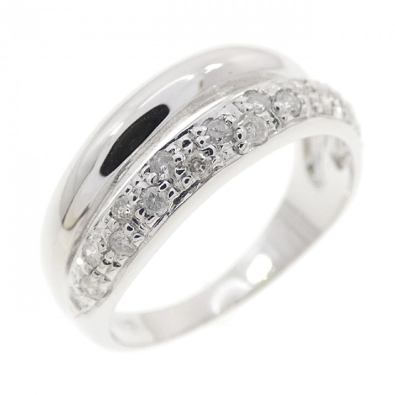 Nhẫn kim cương K14WG 0.16CT - Hàng hiệu chính hãng 853505