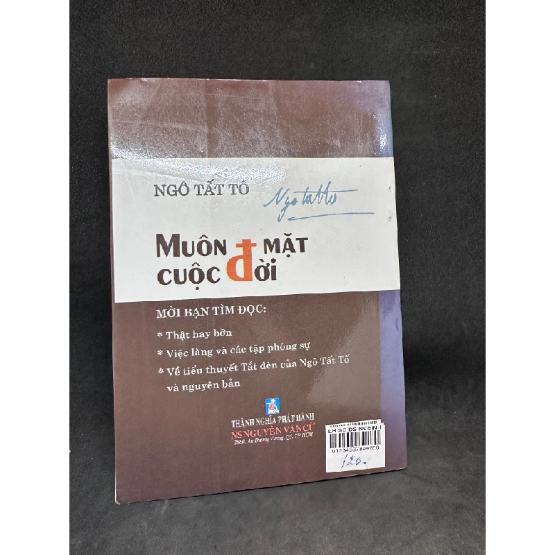 Muôn mặt cuộc đời - Ngô Tất Tố (2008), mới 70% (ố vàng) SBM1311 342702