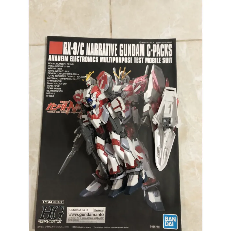Narrative gundam c pack bandai 798976