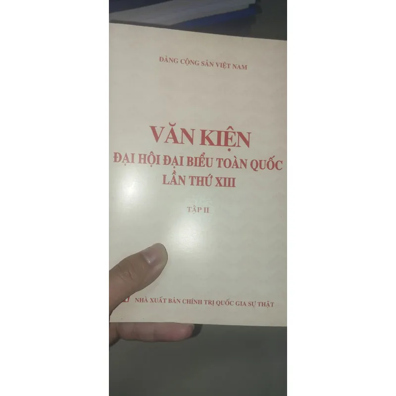 Bộ 2 cuốn Văn kiện Đại hội đại biểu toàn quốc lần thứ 13 992263
