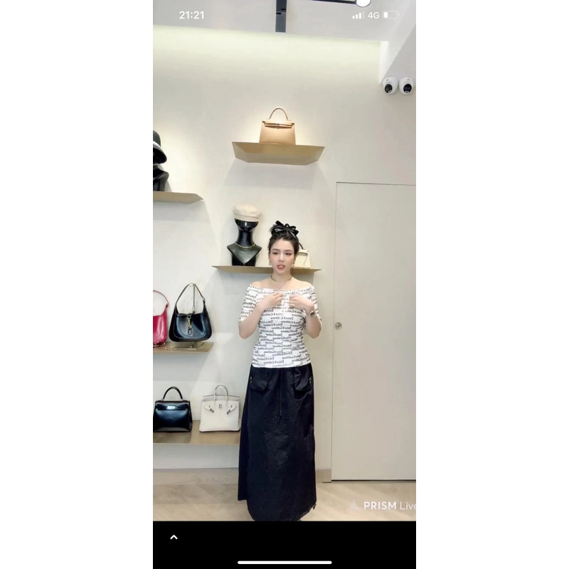 Áo nữ lệch vai 478081
