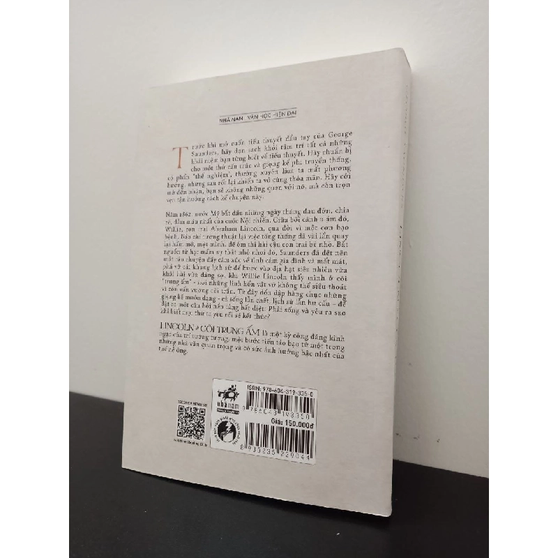 Lincoln Ở Cõi Trung Ấm George Saunders New 100% HCM.ASB2502 65232