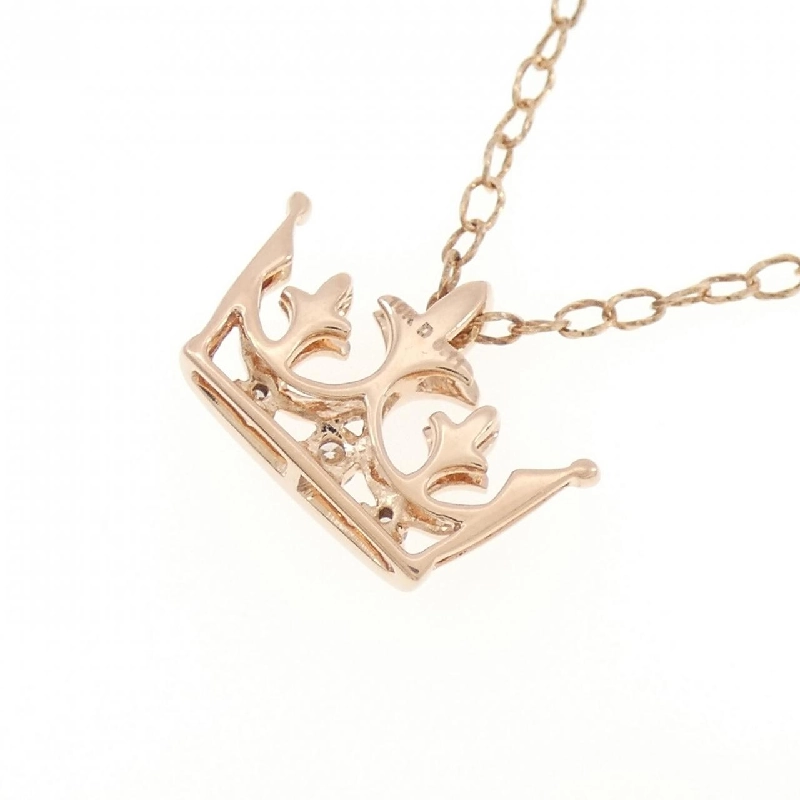 Dây chuyền kim cương 10KPG/K10PG - Hàng hiệu Authentic 0.11CT 861275