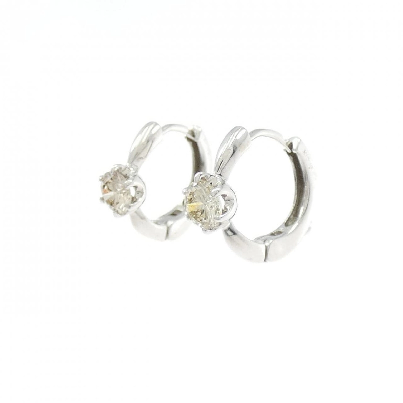 K18WG Bông tai kim cương 0.50CT - Hàng hiệu Chính hãng 868549