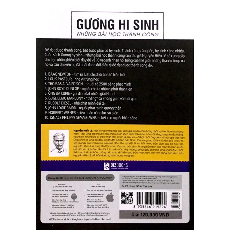 Gương Hi Sinh - Những Bài Học Thành Công - Nguyễn Hiến Lê 289825