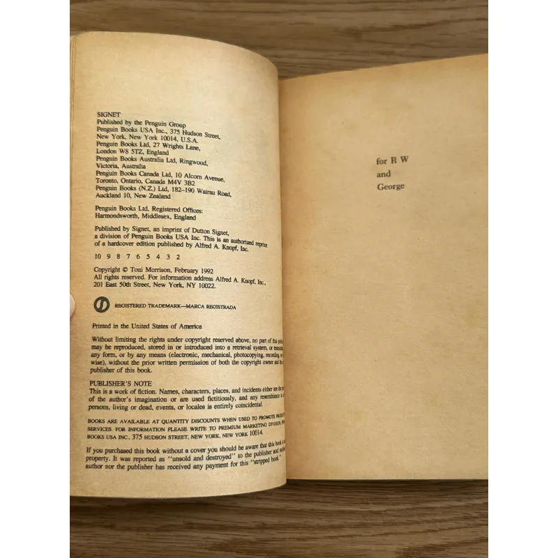 Jazz - Toni Morrison 785159