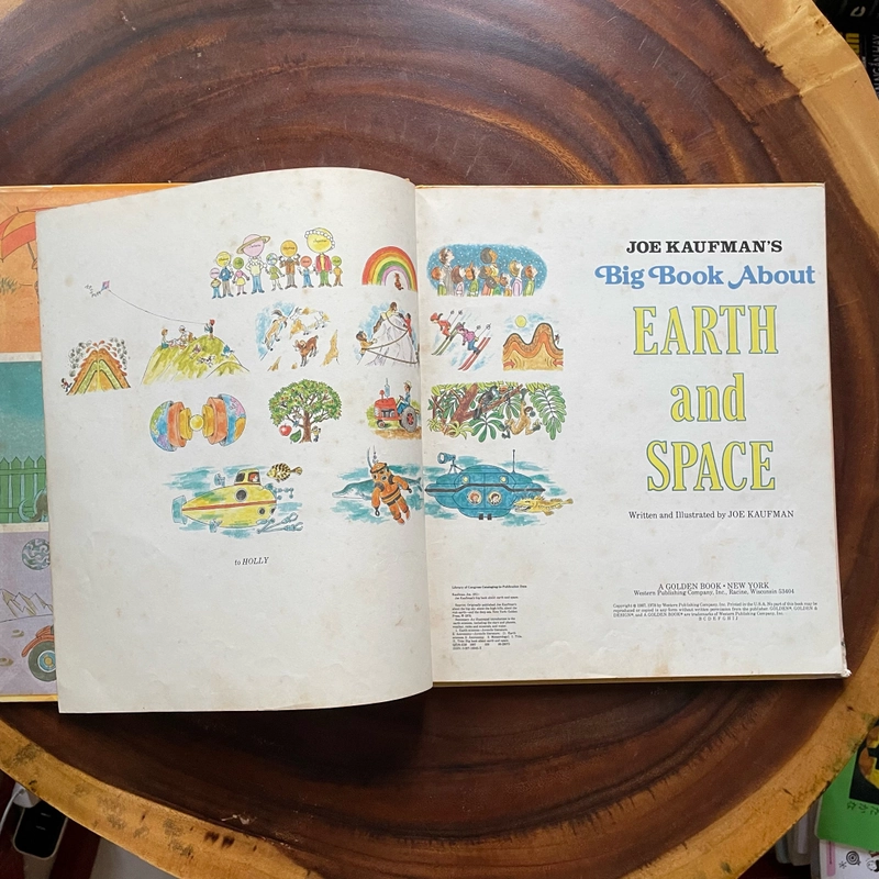 II Big Book About Earth And Space - Joe Kaufman - 1978 460855
