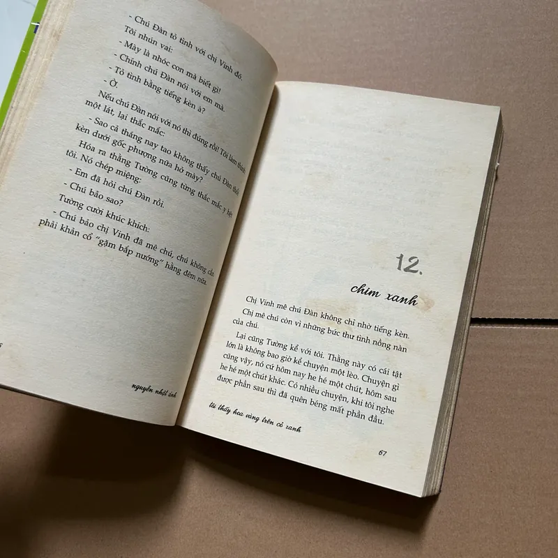 Tôi thấy hoa vàng trên cỏ xanh 734163