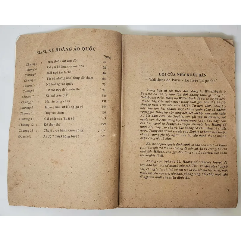 SISSI NỮ HOÀNG ÁO QUỐC, tiểu thuyết lịch sử & tâm lý tình cảm của Elisabeth Burnat 715568