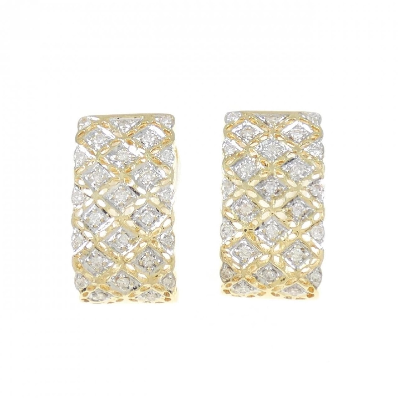 K18YG/K18WG Bông tai kim cương 0.54CT - Hàng hiệu Chính hãng 876686