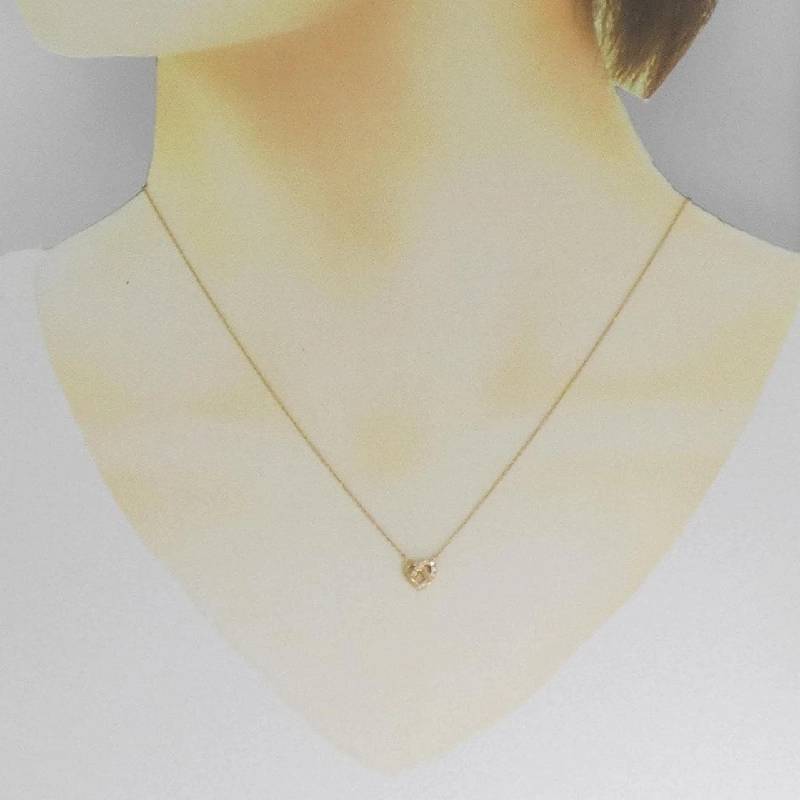 Dây chuyền kim cương hình trái tim Vandome - Hàng hiệu Authentic 843200