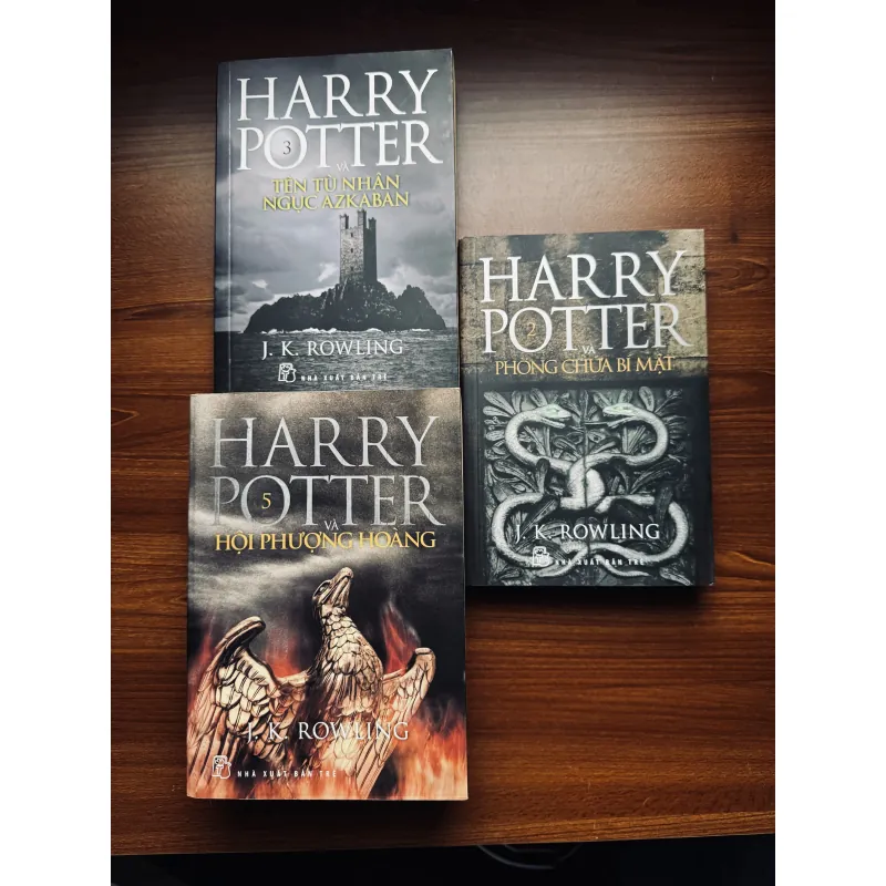 Harry Potter - Tập 2,3,5 (Bìa đen) 797002