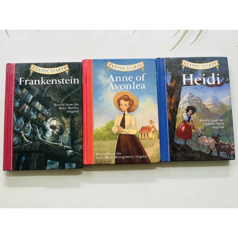 Set Classic Starts: Heidi, Frankenstein, Anne of Avonlea 778308