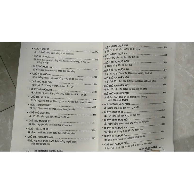 CHU DỊCH nhân sinh quyết sách chỉ nam 726766