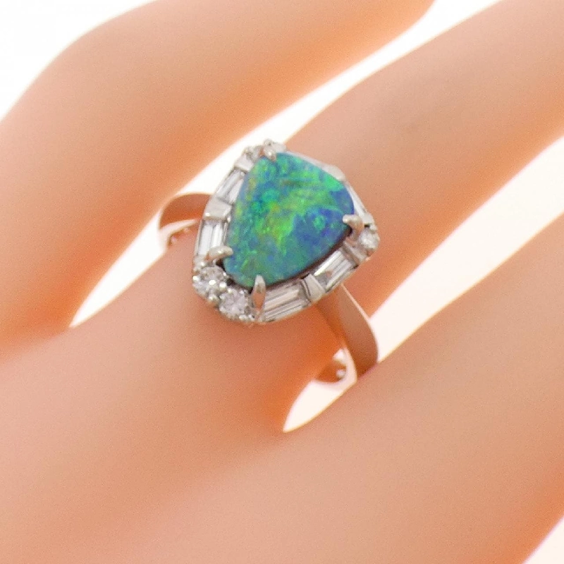 Nhẫn Boulder Opal PT900 1.26CT - Hàng hiệu Chính hãng 850531