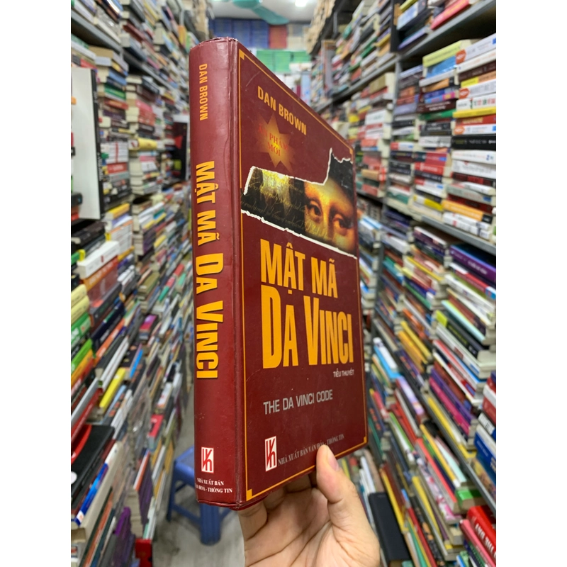 Mật mã Da Vinci. Sách real. Bìa cứng. 999 458163