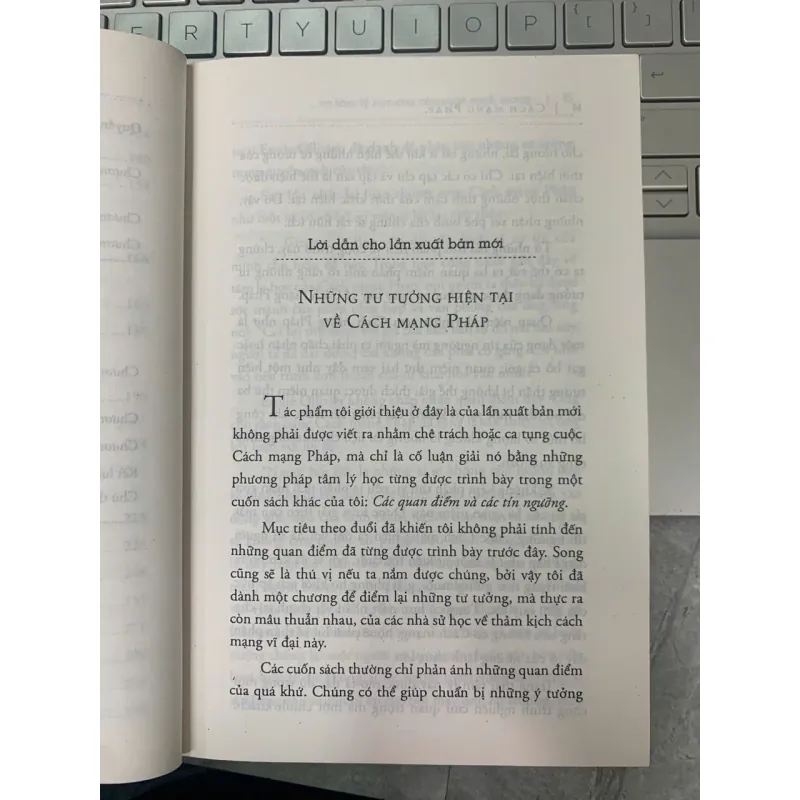 CÁCH MẠNG PHÁP VÀ TÂM LÝ HỌC CỦA CÁC CUỘC CÁCH MẠNG - GUSTAVE LE BON 716069